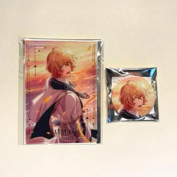 우타프리 AGF 2025 캔뱃지 금박풍 클리어 카드 나츠키