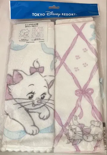 [ 새상품 ] 도쿄 디즈니 리조트 마리 타월 2장 세트
