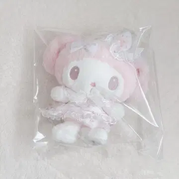 산리오 마이멜로디 화이트 딸기 티타임 시리즈 폭신 봉제 인형 2