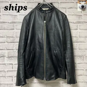 컨디션 최상! SHIPS 싱글 라무 가죽 자켓 싱글 라이더 양가죽