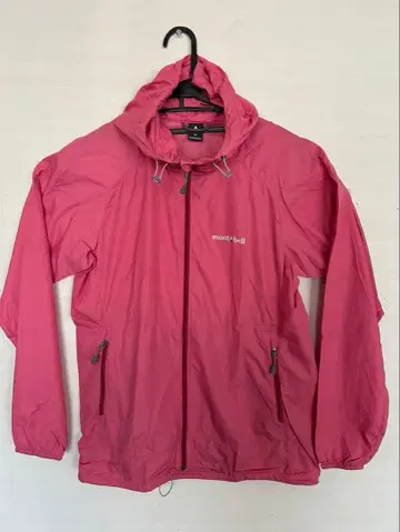 mont-bell M 핑크 마운틴 후드티