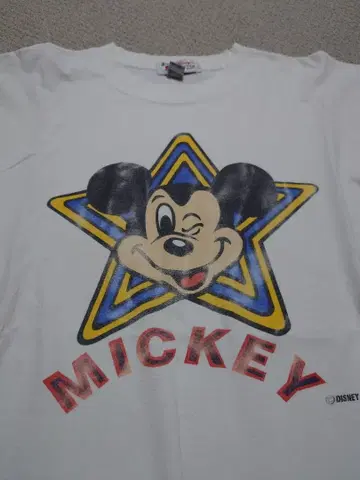 미키마우스 T셔츠 화이트