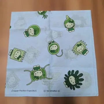오사카 간사이 만박 일본관 키티쨩 반다나 손수건 파빌리온 모 키티