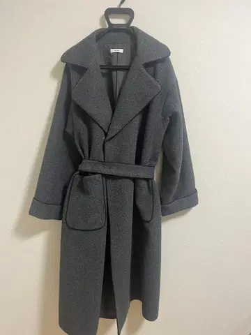 epnok 그레이 체스터 코트 S