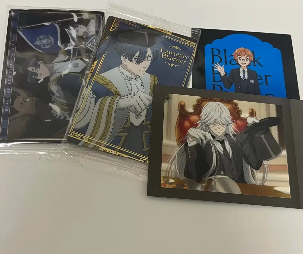Black Butler card bulk / Lawrence Undertaker / Pasha Wafer Clear