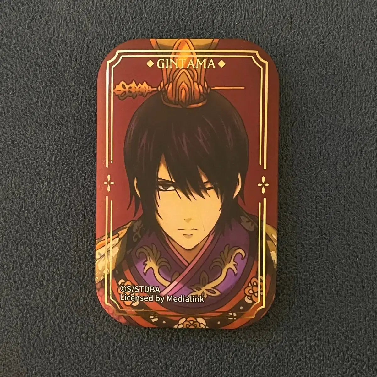 Gintama can badge Takasugi badge pop up goods