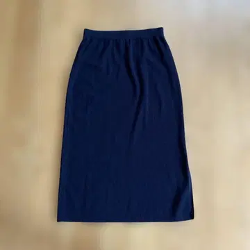 노블 니트 롱 스커트