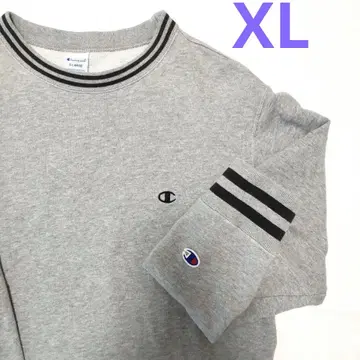 챔피온 맨투맨 남성용 XL 빈티지 로고 자수