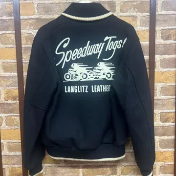 LANGLITZ LEATHER 바시티 자켓 Speedway Togs!