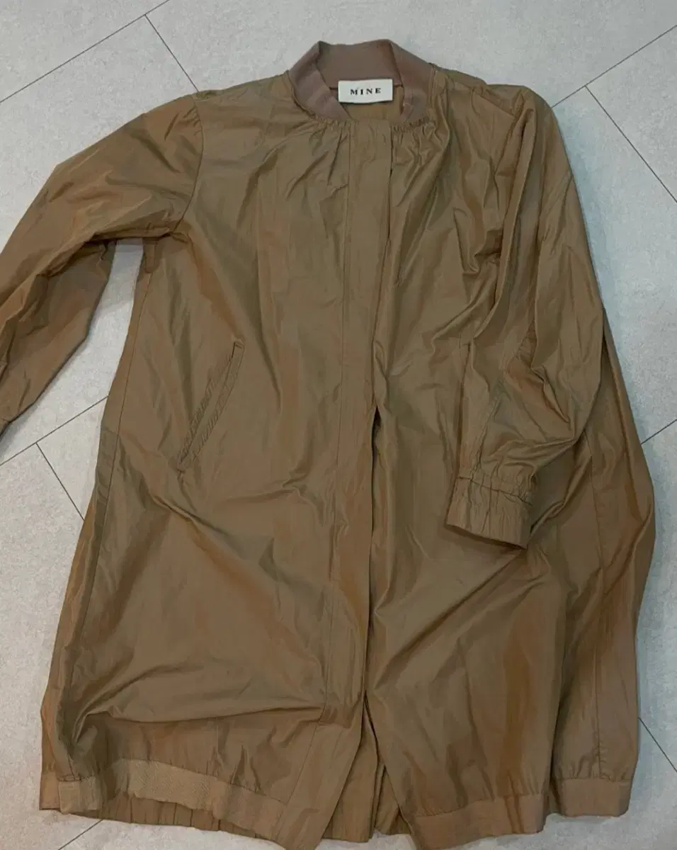 MINE Khaki Long Coat