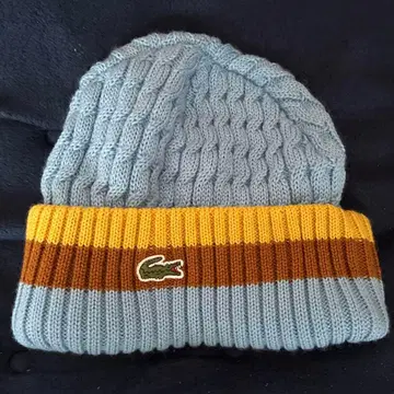 Lacoste 털실 모자 남녀 공용