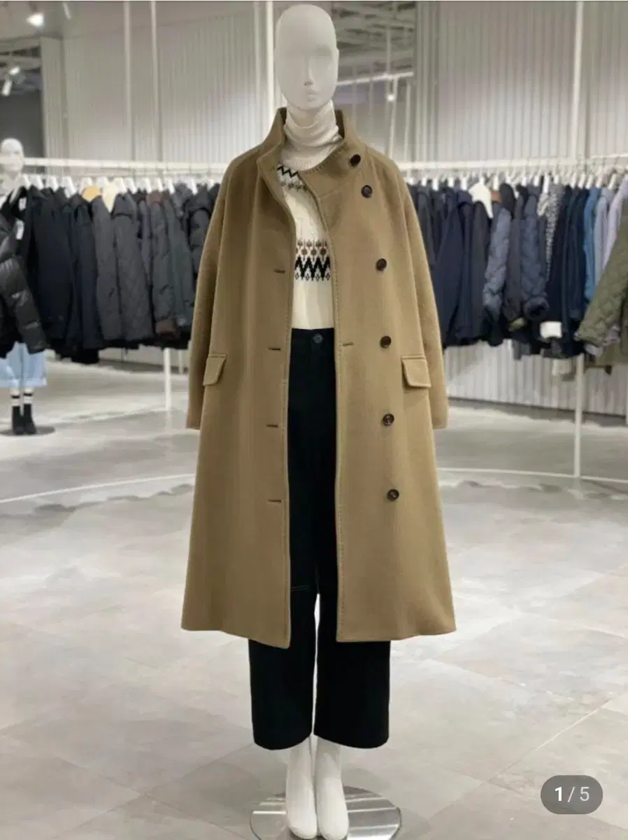 Studio Tomboy Mohair Cashmere Coat 80 55-77