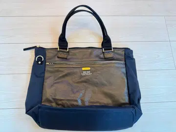 마스터피스 네이비 토트백