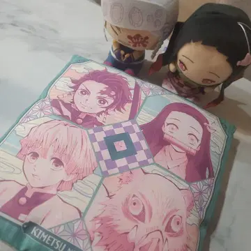 귀멸의 칼날 캐릭터 쿠션 봉제 인형