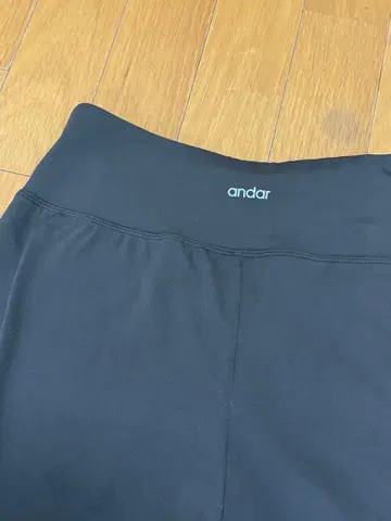 andar Airywin 속기모 와이드 레깅스 M 롱 다크 올리브