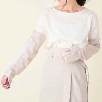 새상품급 선배리어100 암 쉐이드 moku 핑크