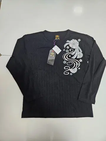 [ 미사용 새상품 ] 택 포함  M 롱T M 프린트