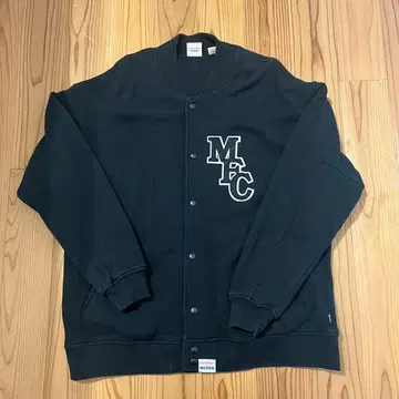 Goodwear MPC 로고 블랙 맨투맨 자켓 XL