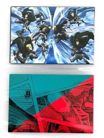 진격의 거인전 엽서 8개 세트