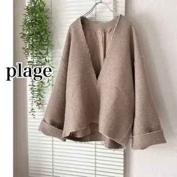 [ 2024AW ] plage R'IAM 실루엣 블라우스 카멜