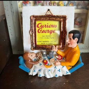 Curious George 레진 사진 프레임