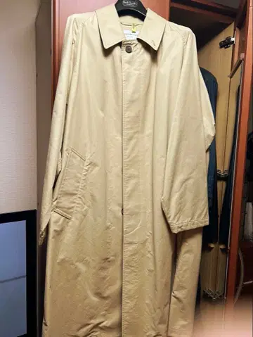 TOMORROWLAND MEN 코튼 나일론 트윌 스텐카라 코트