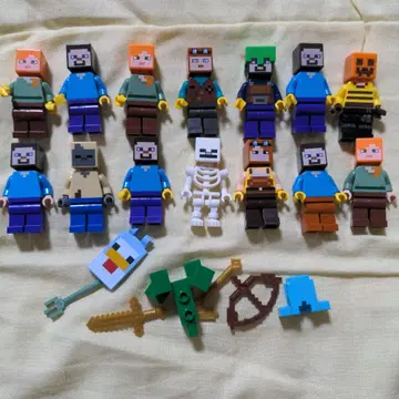 레고 미니 피규어 마인크래프트 LEGO