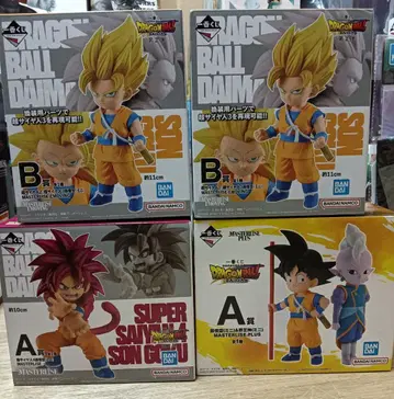 드래곤볼 DAIMA A상 B상 손오공 피규어 초사이어인 2 3 4