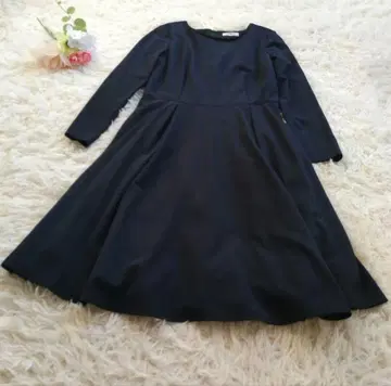 내추럴 뷰티 베이직 A라인 포멀 롱 원피스 L 사이즈