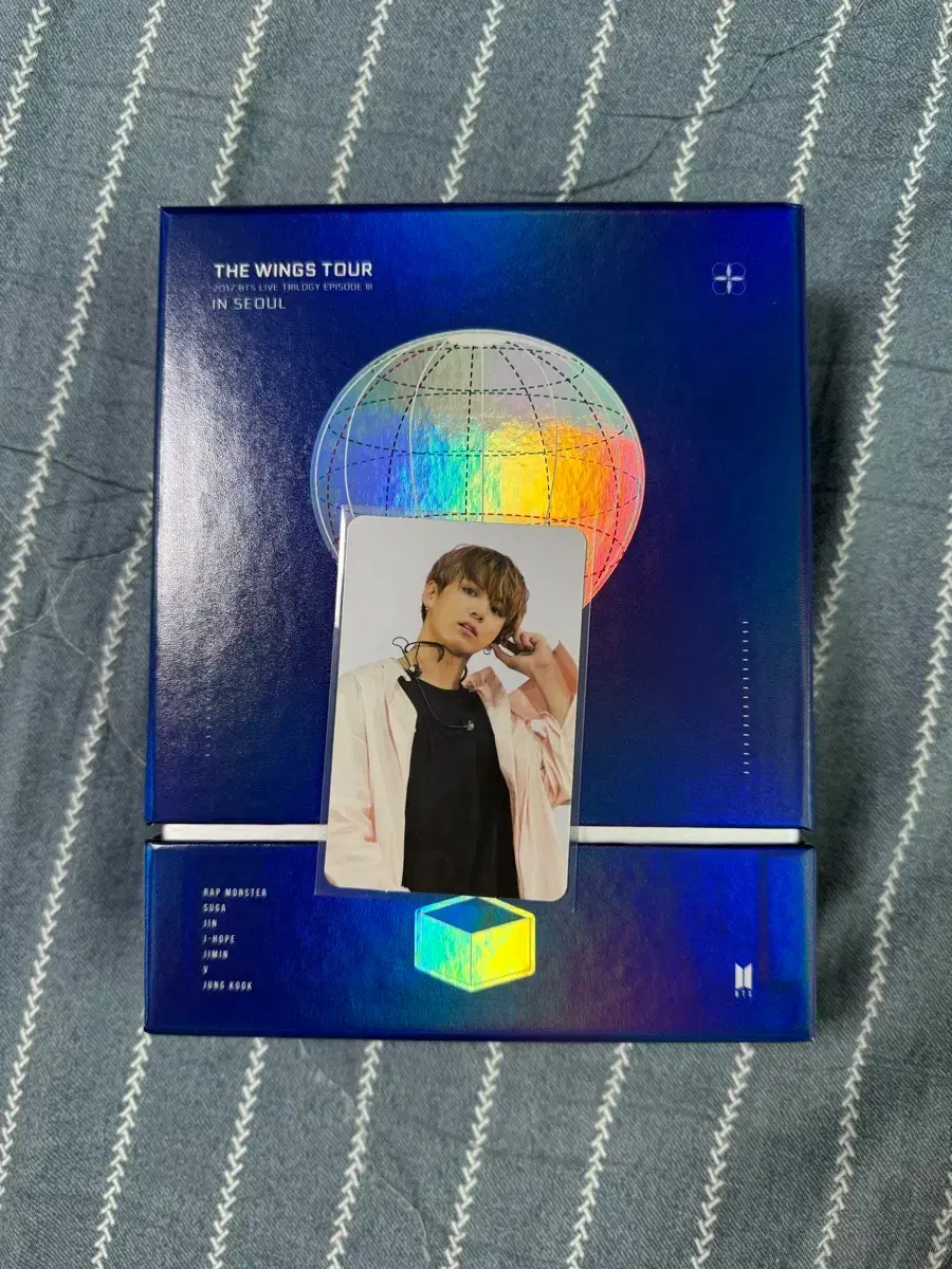 Bangtan Wings Tour DVD Jungkook photocard poca Bts wts