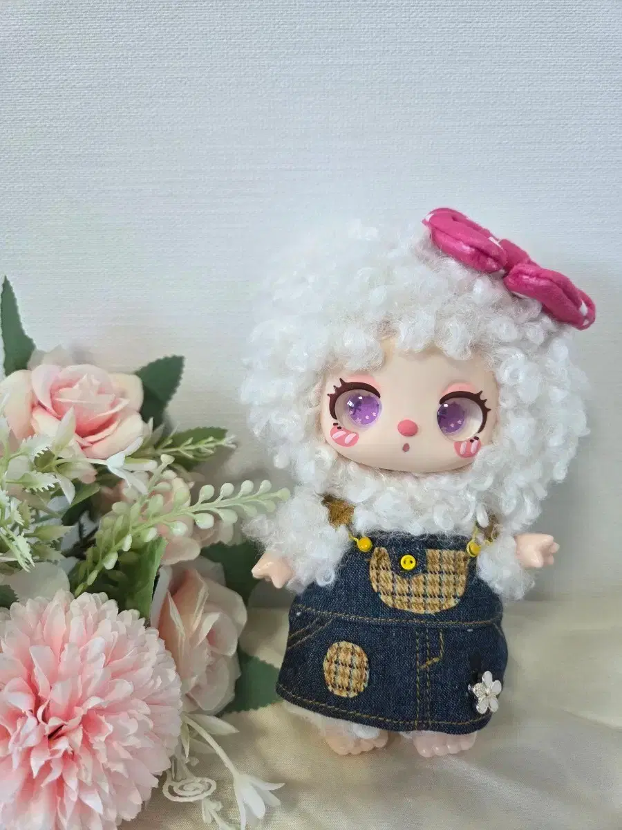 Baby Three Lila V3 Fuzzy White