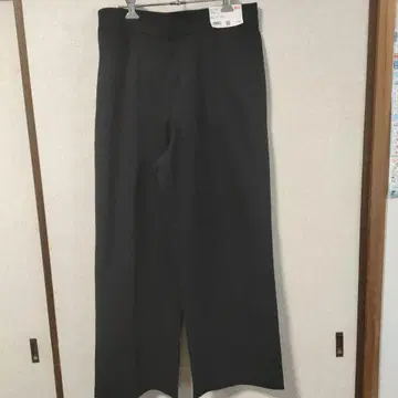 유니클로 브러쉬드 저지 팬츠 블랙 XL