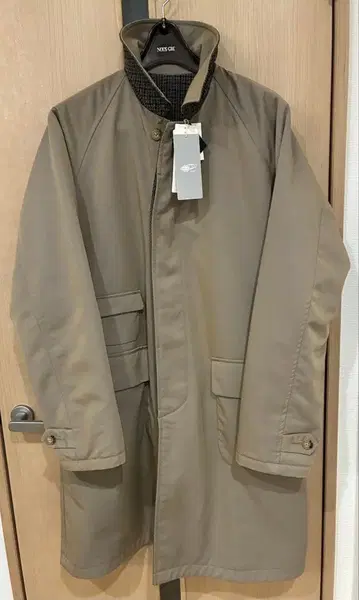 택 포함 새상품! 빔즈/스텐칼라 하프 코트/M