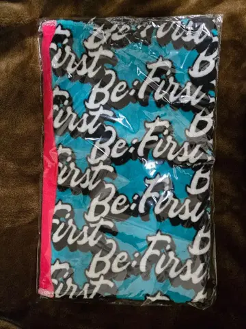 BE:FIRST 로고 페이스 타월 (틸)