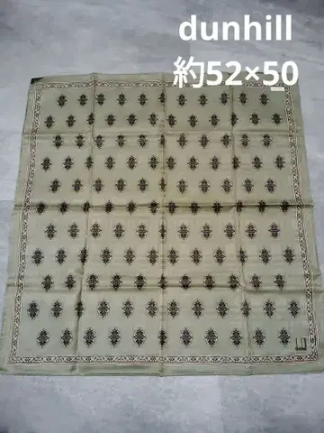 dunhill 던힐 면 손수건 그린 새상품급