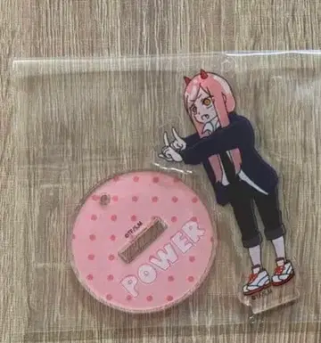 체인소 맨 아크릴 스탠드 키링 파워