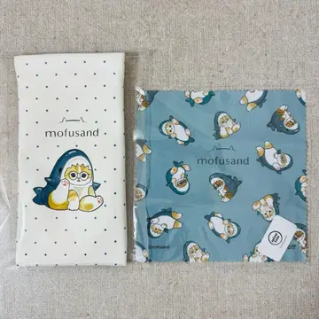 mofusand Zoff 콜라보 상어냥 안경닦이 & 케이스 세트
