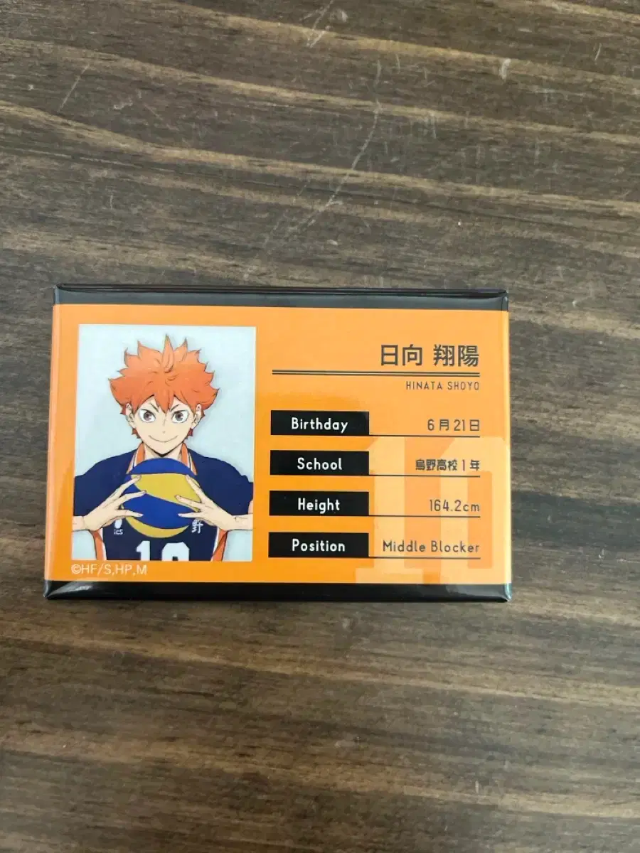 Selling Haikyu!! Hinata badge