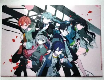 프로세카 비비버스 세계 앨범 CD 특전 클리어 파일 모치즈키 케이