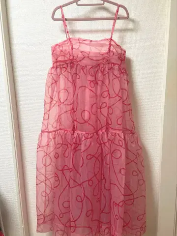 POPPY 아사기니뇨 시어 원피스 드레스