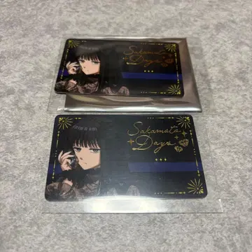 사카모토 데이즈 AGF 2025 Y LINE 금박 카드 대불 2장 세트