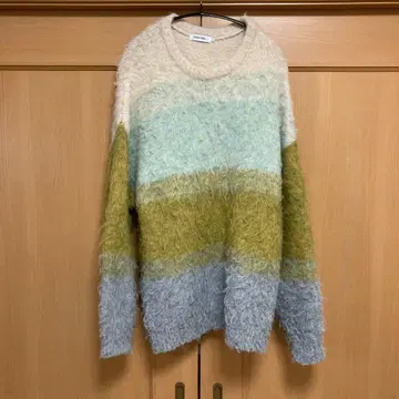 니코앤드 - 바이컬러 니트 스웨터