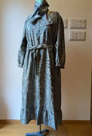 오시마 명주 원피스