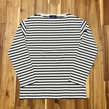 SAINT JAMES 보더 긴팔 티셔츠 T5