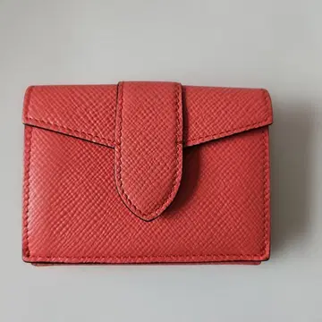 SMYTHSON 가죽 3단 폴더형 지갑