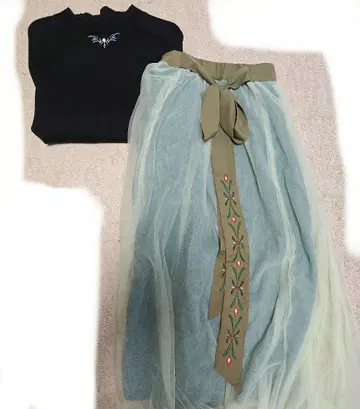 안나 코디 세트 안나 스커트