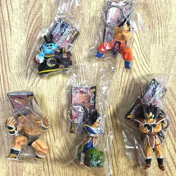 드래곤볼 Z 하이퀄리티 키링 사이어인 습래편 전 5종