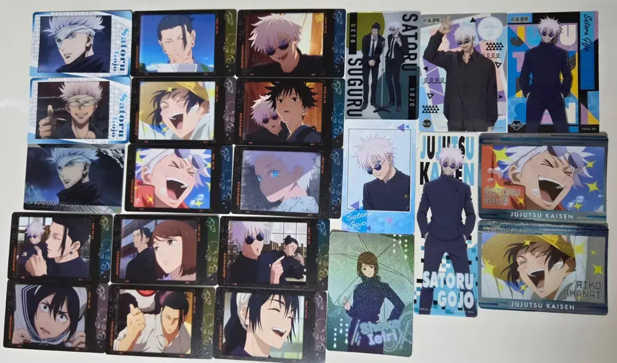 Bulk) Jujutsu Kaisen: Kaihou Gyokusetu Satoru Gojo Snap Maid Bookmark Wafers Card Neon Collection