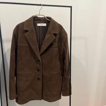 anuke Eco Suede Jacket 안누크 스웨이드 36