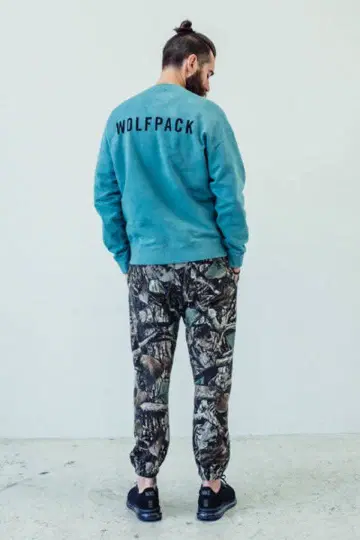 ROTTWEILER 리얼트리 카모 스웨트 팬츠 카모플라쥬 카모플라주 s